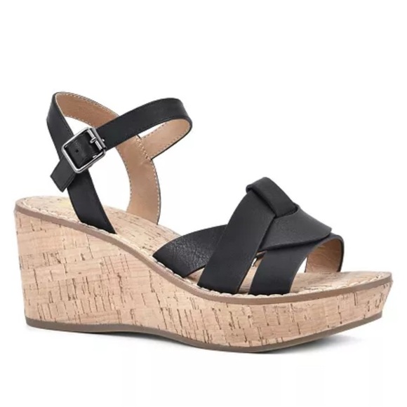 White Mountain women’s Simple sandal size 9.5 - Picture 1 of 11